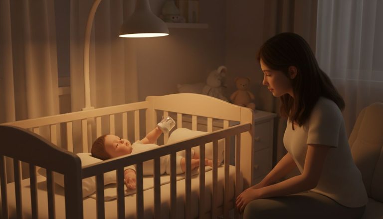 bébé réclame de nouveau un biberon la nuit