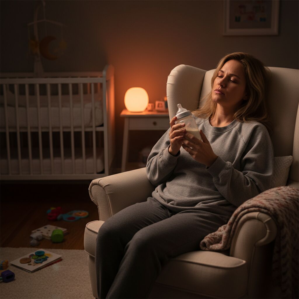 bébé 8 mois réclame de nouveau un biberon la nuit