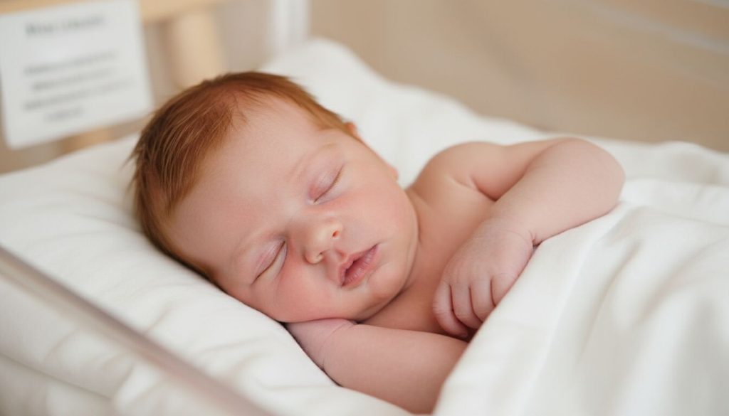 Bébé roux à la naissance