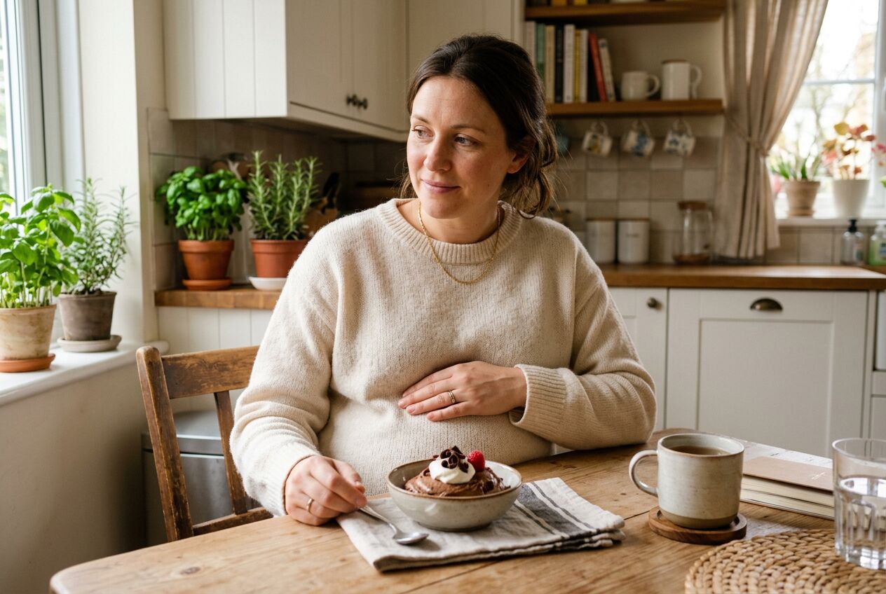 j ai mangé de la mousse au chocolat industrielle enceinte