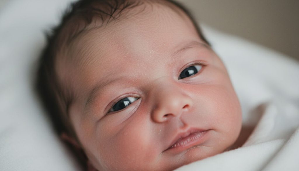 bebe yeux foncés naissance peuvent il s'éclaircir